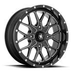 Load image into Gallery viewer, MSA Offroad Wheels M45 PORTAL UTV GLOSS BLACK MILLED Wheel - image 2
