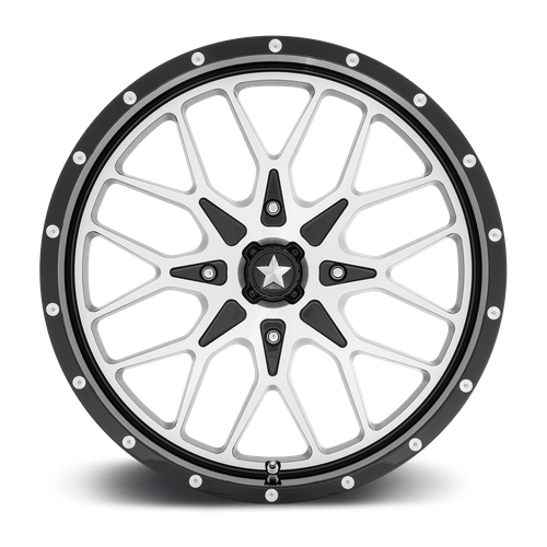 MSA Offroad Wheels M45 PORTAL UTV GLOSS BLACK MACHINED Wheel - image 4