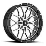 Load image into Gallery viewer, MSA Offroad Wheels M45 PORTAL UTV GLOSS BLACK MACHINED Wheel - image 2
