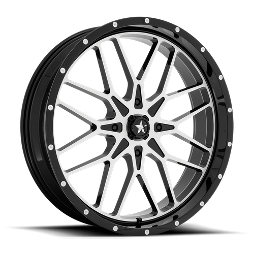 MSA Offroad Wheels M45 PORTAL UTV GLOSS BLACK MACHINED Wheel - image 5
