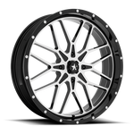 Load image into Gallery viewer, MSA Offroad Wheels M45 PORTAL UTV GLOSS BLACK MACHINED Wheel - image 5
