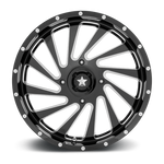 Load image into Gallery viewer, MSA Offroad Wheels M46 BLADE UTV GLOSS BLACK MILLED Wheel - image 7
