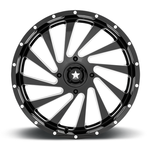 MSA Offroad Wheels M46 BLADE UTV GLOSS BLACK MILLED Wheel - image 10