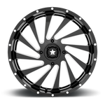Load image into Gallery viewer, MSA Offroad Wheels M46 BLADE UTV GLOSS BLACK MILLED Wheel - image 10
