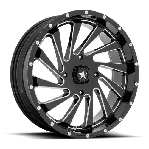MSA Offroad Wheels M46 BLADE UTV GLOSS BLACK MILLED Wheel - image 5