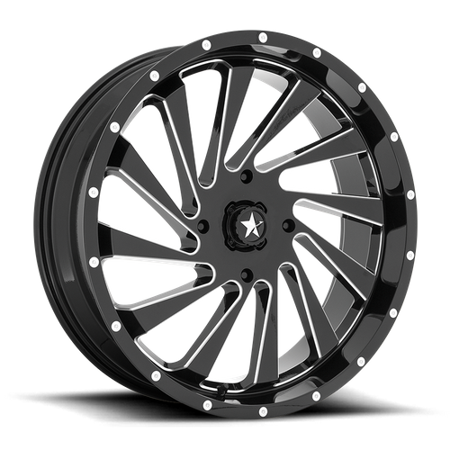 MSA Offroad Wheels M46 BLADE UTV GLOSS BLACK MILLED Wheel - image 8