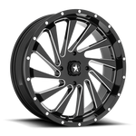 Load image into Gallery viewer, MSA Offroad Wheels M46 BLADE UTV GLOSS BLACK MILLED Wheel - image 8
