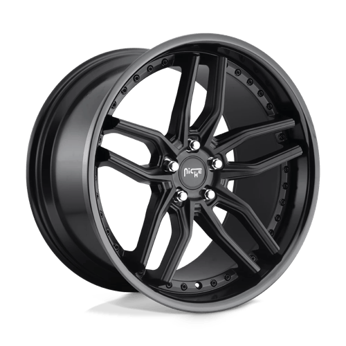 Niche M194 METHOS GLOSS BLACK MATTE BLACK Wheel - image 1