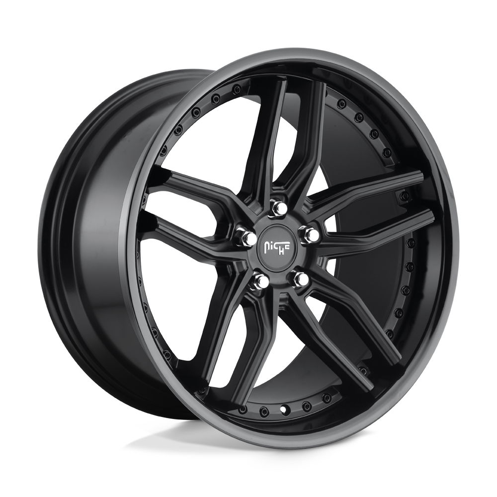 Niche M194 METHOS GLOSS BLACK MATTE BLACK Wheel - image 2