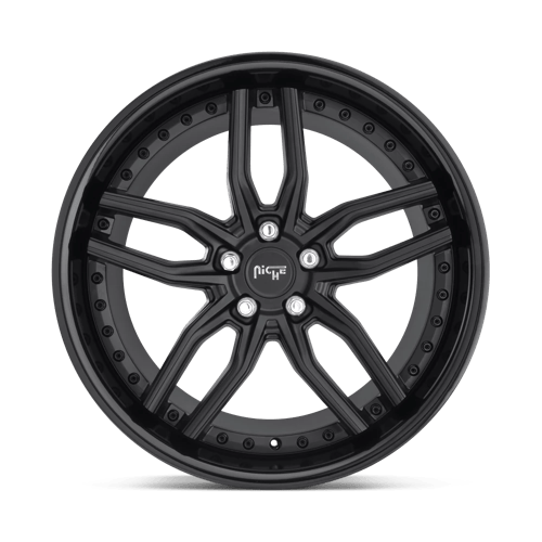 Niche M194 METHOS GLOSS BLACK MATTE BLACK Wheel - image 4