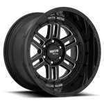 Load image into Gallery viewer, Moto Metal MO800 DEEP SIX GLOSS BLACK MILLED Wheel - image 3
