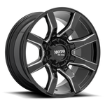 Load image into Gallery viewer, Moto Metal MO804 SPIDER GLOSS BLACK MILLED Wheel - image 2
