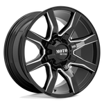 Load image into Gallery viewer, Moto Metal MO804 SPIDER GLOSS BLACK MILLED Wheel - image 5
