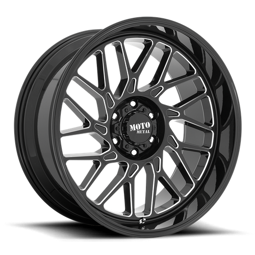 Moto Metal MO805 GLOSS BLACK MILLED Wheel - image 2