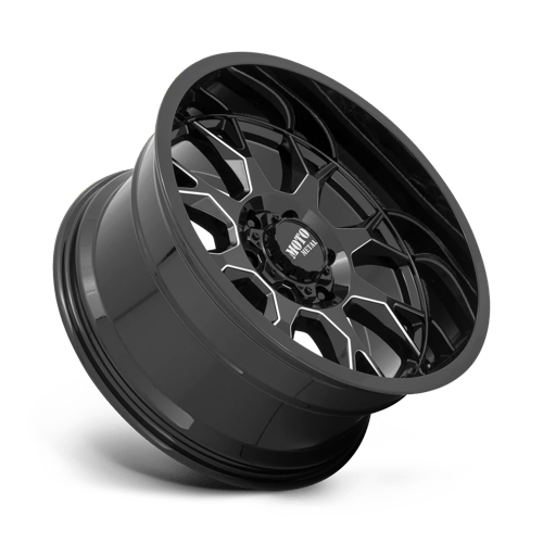 Moto Metal MO806 GLOSS BLACK MILLED Wheel - image 3