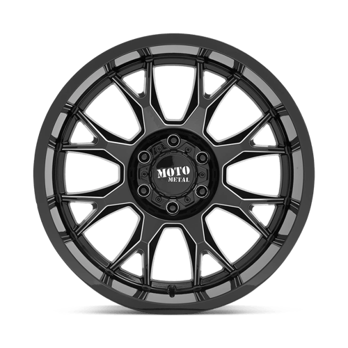 Moto Metal MO806 GLOSS BLACK MILLED Wheel - image 4