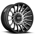 Load image into Gallery viewer, Moto Metal MO807 GLOSS BLACK MACHINED Wheel - image 2
