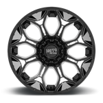 Load image into Gallery viewer, Moto Metal MO808 SNIPER GLOSS BLACK MILLED Wheel - image 4
