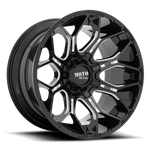Load image into Gallery viewer, Moto Metal MO808 SNIPER GLOSS BLACK MILLED Wheel - image 2
