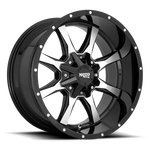 Load image into Gallery viewer, Moto Metal MO970 GLOSS BLACK W/ MACHINED FACE Wheel - image 2
