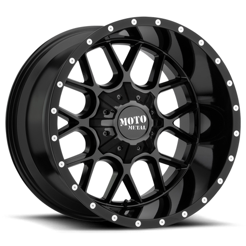 Moto Metal MO986 SIEGE GLOSS BLACK Wheel - image 2