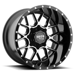 Load image into Gallery viewer, Moto Metal MO986 SIEGE GLOSS BLACK MACHINED Wheel - image 2

