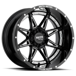 Load image into Gallery viewer, Moto Metal MO993 HYDRA GLOSS BLACK MILLED Wheel - image 2
