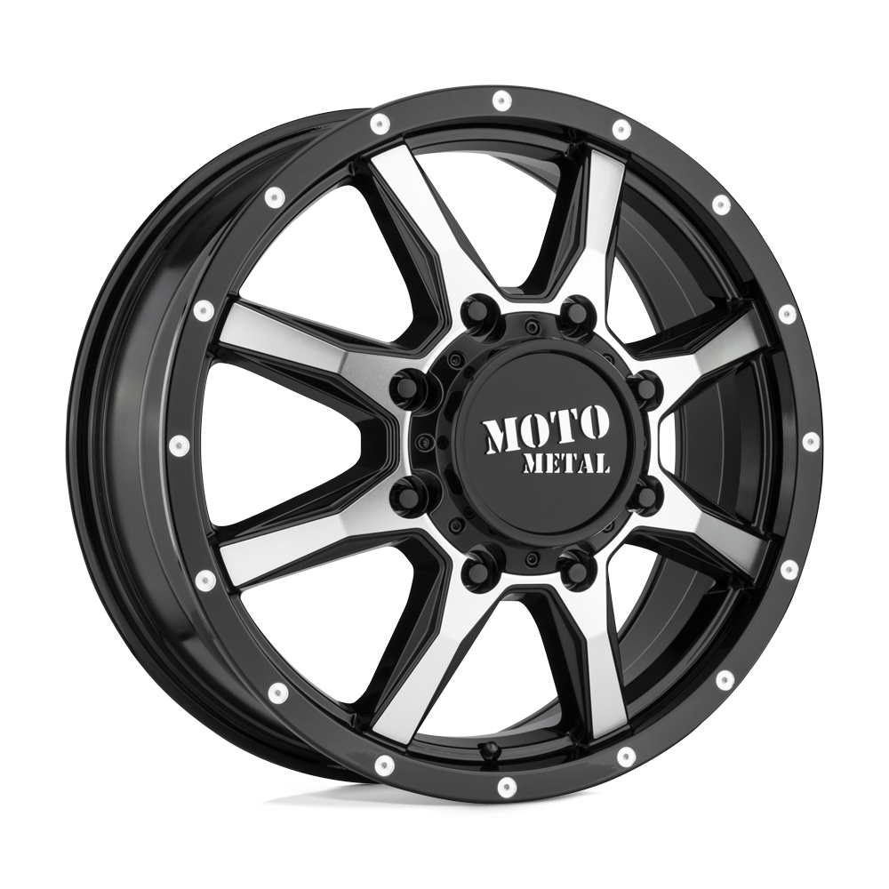 Moto Metal MO995 GLOSS BLACK MACHINED Wheel - image 2