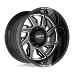 Load image into Gallery viewer, Moto Metal MO997 HURRICANE GLOSS BLACK MILLED - RIGHT Wheel - image 1
