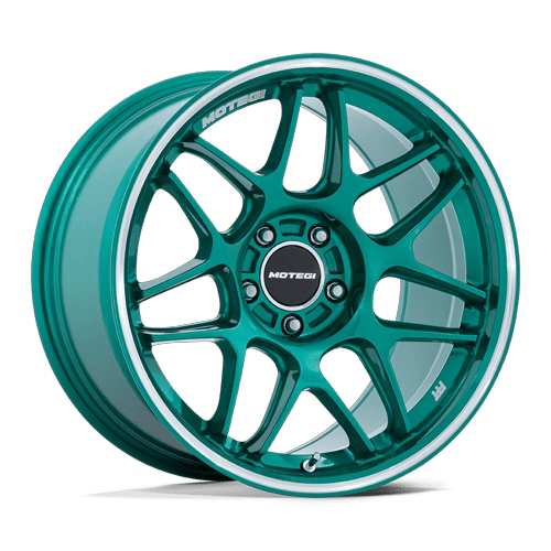 Motegi MR158 TSUBAKI HOKKAIDO GREEN W/ MACHINED LIP Wheel - image 1