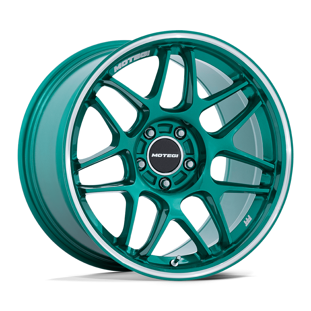 Motegi MR158 TSUBAKI HOKKAIDO GREEN W/ MACHINED LIP Wheel - image 2