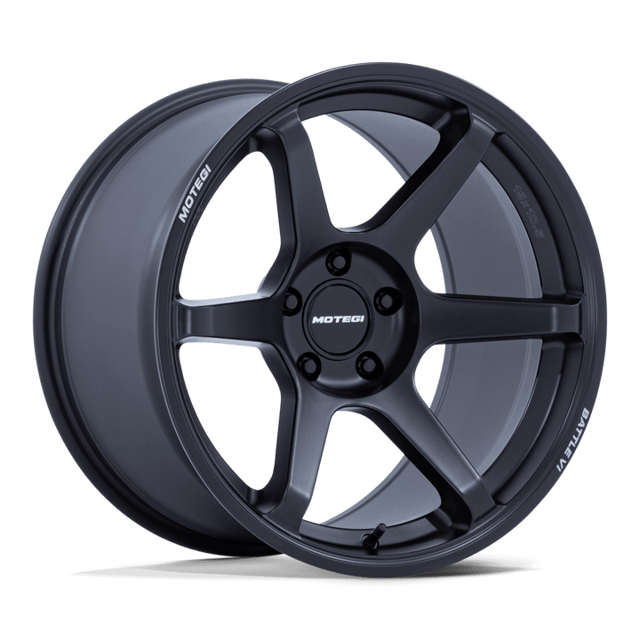 Motegi mr160 battle vi matte blackbird metallic wheel   image 2