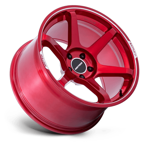 Motegi MR160 BATTLE VI CHERRY RED METALLIC W/ MCH LIP Wheel - image 3
