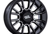 Moto Metal MO810 LEGACY GLOSS BLACK MACHINED Wheel - image 1