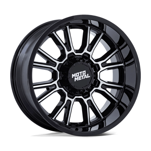 Moto Metal MO810 LEGACY GLOSS BLACK MACHINED Wheel - image 1