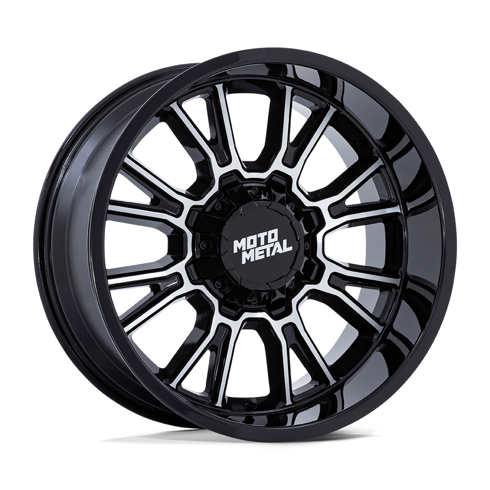 Moto Metal MO810 LEGACY GLOSS BLACK MACHINED Wheel - image 2