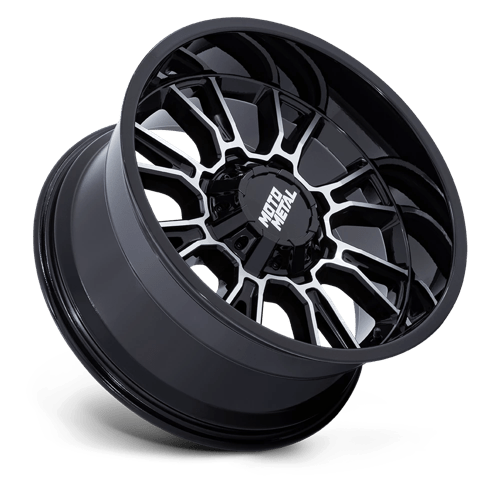 Moto Metal MO810 LEGACY GLOSS BLACK MACHINED Wheel - image 3