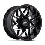 Load image into Gallery viewer, Moto Metal MO812 TURBINE GLOSS BLACK W/ MACHINED FACE Wheel - image 1
