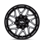 Load image into Gallery viewer, Moto Metal MO812 TURBINE GLOSS BLACK W/ MACHINED FACE Wheel - image 4
