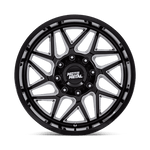 Load image into Gallery viewer, Moto Metal MO812 TURBINE GLOSS BLACK MILLED Wheel - image 4
