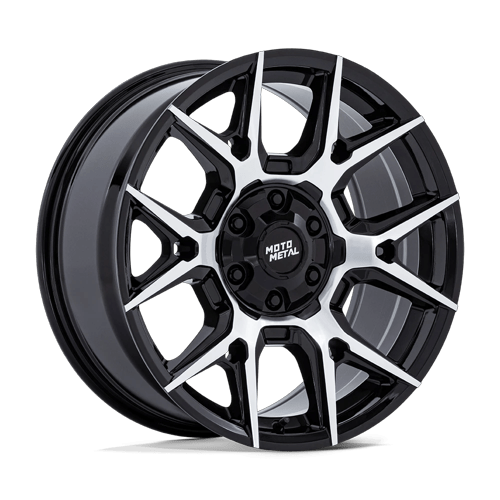 Moto Metal MO813 MASON GLOSS BLACK W/ MACHINED FACE Wheel - image 1