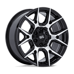 Load image into Gallery viewer, Moto Metal MO813 MASON GLOSS BLACK W/ MACHINED FACE Wheel - image 1
