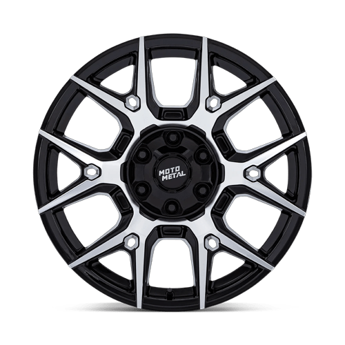 Moto Metal MO813 MASON GLOSS BLACK W/ MACHINED FACE Wheel - image 4