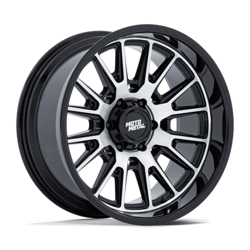 Moto Metal MO814 TEKTON GLOSS BLACK W/ MACHINED FACE Wheel - image 1