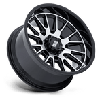 Load image into Gallery viewer, Moto Metal MO814 TEKTON GLOSS BLACK W/ MACHINED FACE Wheel - image 3
