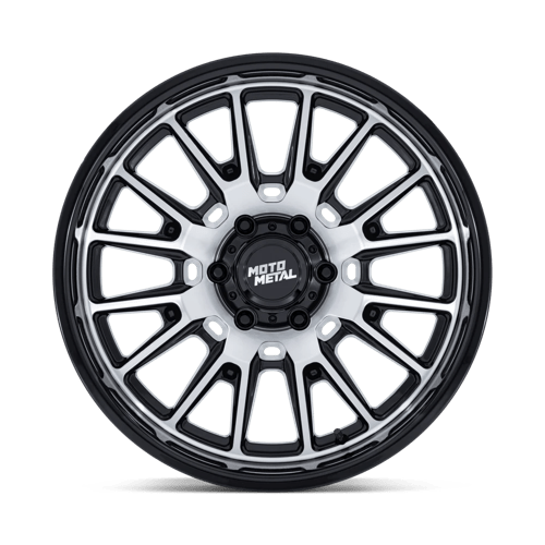 Moto Metal MO814 TEKTON GLOSS BLACK W/ MACHINED FACE Wheel - image 4
