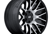 Moto Metal MO816 OVERLOOK GLOSS BLACK W/ MACHINED FACE Wheel - image 1