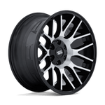 Load image into Gallery viewer, Moto Metal MO816 OVERLOOK GLOSS BLACK W/ MACHINED FACE Wheel - image 2
