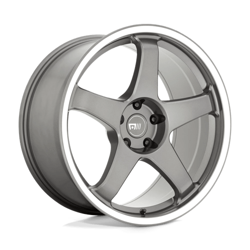 Motegi MR151 CS5 GUNMETAL W/ MACHINED LIP Wheel - image 1