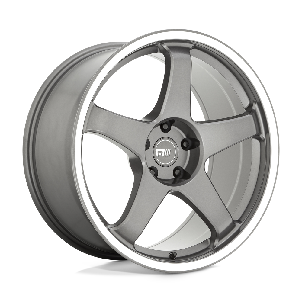 Motegi MR151 CS5 GUNMETAL W/ MACHINED LIP Wheel - image 2